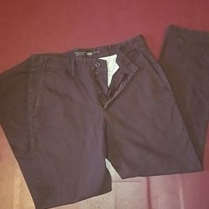 32x30 plum brownish colored pants